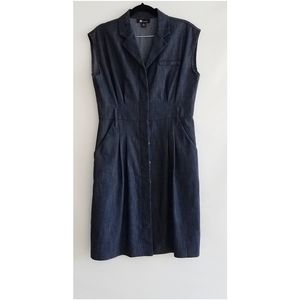 🌺AB Studio Soft Denim Sleveless Dress Size 6